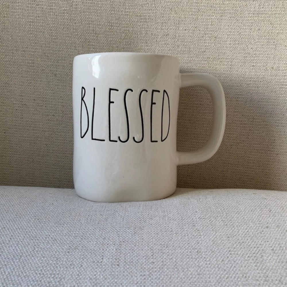 Rae Dunn “Blessed” mug new
